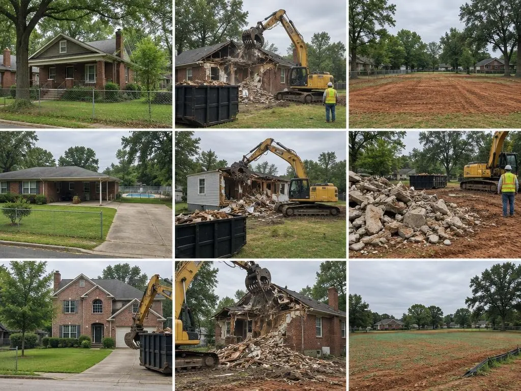 House Demolition in Memphis, TN